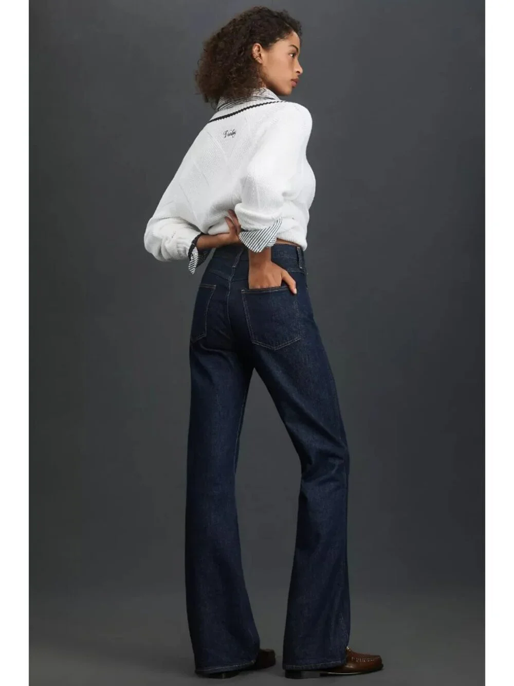 AGOLDE Leena High-Rise Bootcut Jeans 31